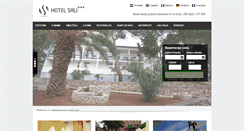 Desktop Screenshot of hotel-sali.hr
